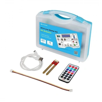 Elecrow Arduino Hepsi Bir Arada Başlangıç Seti (15 Sensör, 21 Ders)