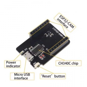 ESP32-CAM-MB USB Modül - CH340C - ESP21-CAM Adaptör