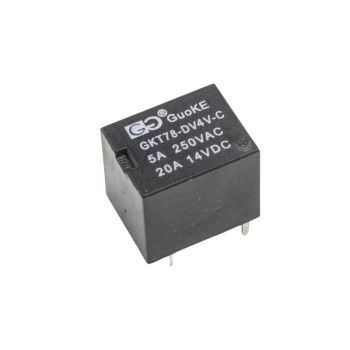GKT78-DV4V-C 4V 20A Röle 5-Pin