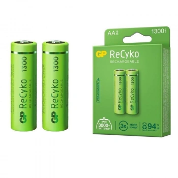GP GP130AAHCE-2EB2 1300 mAh Şarjlı AA Kalem 2li