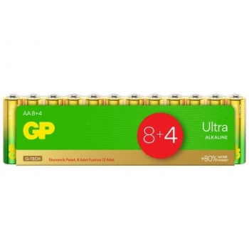 GP Ultra 12li AAA Kalem Pil - Ekonomik Paket