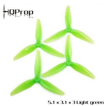 HQProp 5.1X3.1X3 5.1 2CW+2CCW Pervane Yeşil