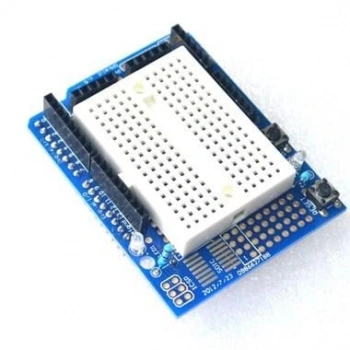 Mini Breadboardlu Arduino UNO R3 Proto Shield Kiti