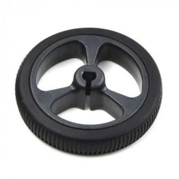 N20 Motor Uyumlu Tekerlek 34mm Siyah