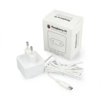 Orjinal Raspberry Pi Adaptör 5V 3A - Beyaz