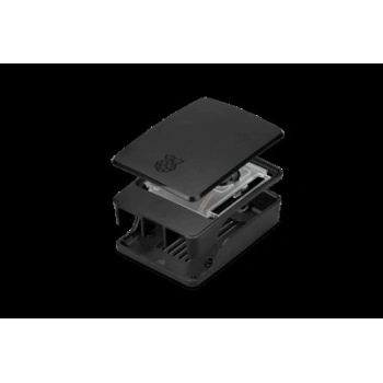 Raspberry Pi 5 Lisanslı Muhafaza Kutusu Siyah Renk