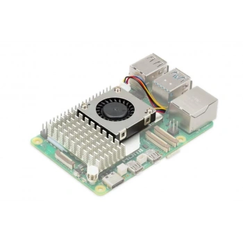 Waveshare Raspberry Pi 5 Fan ve Soğutucu Blok