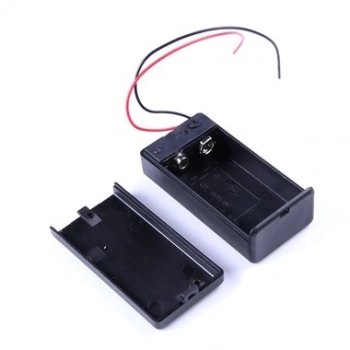 SBH-9V Pil Yuvası Kapaklı