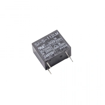 SJ-S-112LM 12V 3A Röle 4-Pin