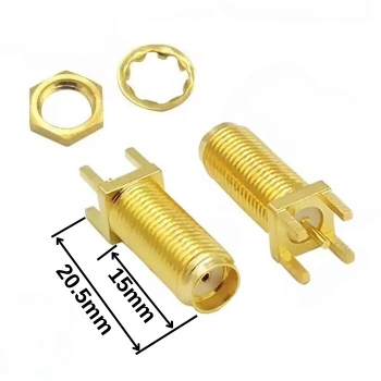 SMA-KE 15 Coaxial Konnektör - Simetrik