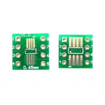SOP8 SMD to DIP Çevirici PCB Kart 4/4 Pin