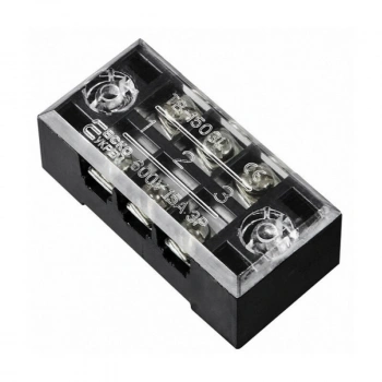 TB-1503 3P Çift Sıra Terminal Blok - 600V 15A