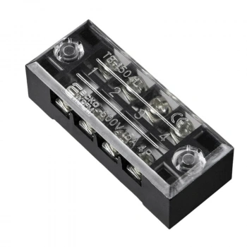 TB-1504 4P Çift Sıra Terminal Blok - 600V 15A
