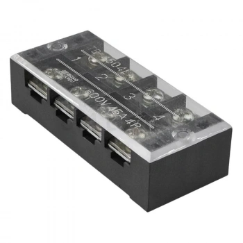 TB-4504 4P Çift Sıra Terminal Blok - 600V 45A