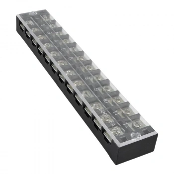 TB-4512 12P Çift Sıra Terminal Blok - 600V 45A
