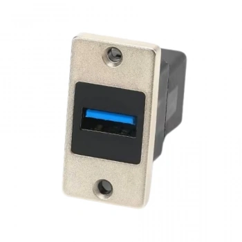 USB 3.0 A Dişi - USB 3.0 B Dişi Panel Tipi Konnektör - SUSB3.0-AB-C
