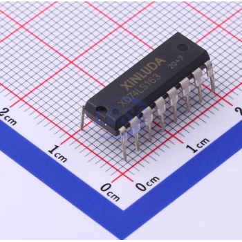 XD74LS163N DIP16 4Bit Senkron Binary Sayıcı Lojik Entegra