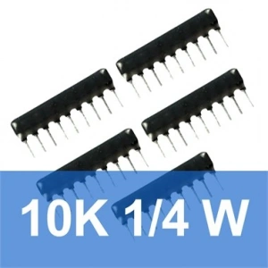 10K Sıra Direnç 8+1 (5 Adet)