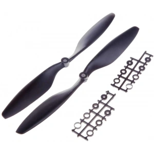 1238 Drone Pervane Seti CW ve CCW Siyah