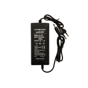 12V 5A Plastik Kasa Masaüstü Adaptör İki Ucu Kablolu