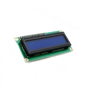 16x2 Karakter LCD Ekran Pinli - Mavi