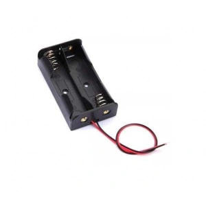 18650 2li Pil Yuvası - Kablolu