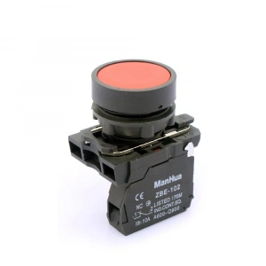 19mm Kırmızı Mantar Başlı Yaylı Buton