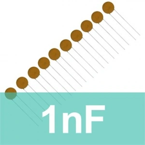 1nF Seramik Kondansatör - Mercimek Kapasitör