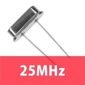 25MHz Kristal Osilatör (HC-49S)