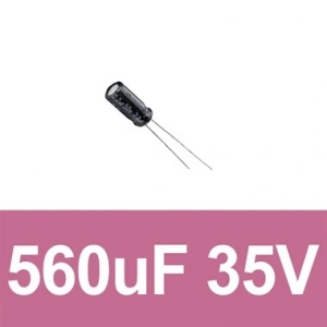 560uF 35V Elektrolitik Kondansatör