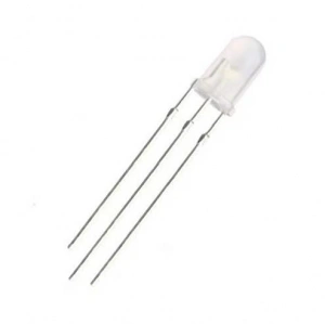 5mm Şeffaf RGB LED Katot 3 Pin