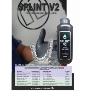 Senertek Splint Dental Plak Reçinesi