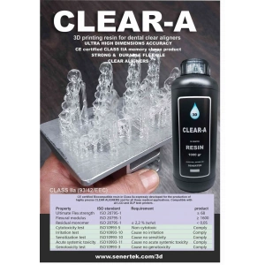 Senertek Clear-A Şeffaf Aligner Reçinesi