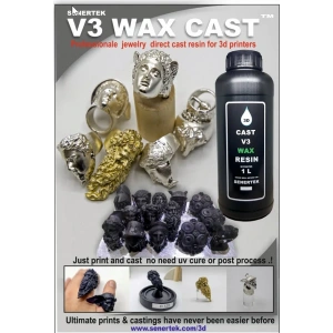 Senertek Cast V3 Mum Bazlı Döküm Reçinesi