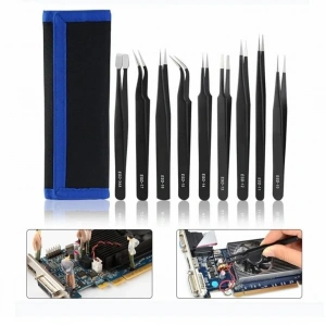 9 Parça Paslanmaz Çelik Cımbız Seti