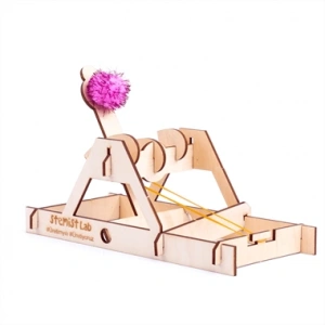 Ahşap Mancınık (Katapult) Yapımı Stem Eğitim Seti