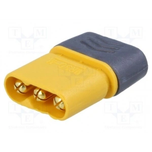 Amass MR30-M 3 Pin Erkek Motor ESC Konnektör Soket