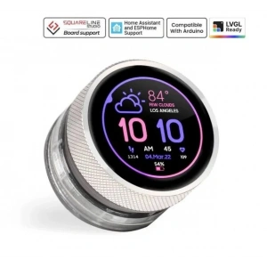 CrowPanel 1.28 İnç HMI Rotary ESP32 Yuvarlak Ekran