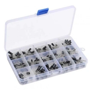 Elektrolitik Kondansatör Seti Kutulu 24 Çeşit 500