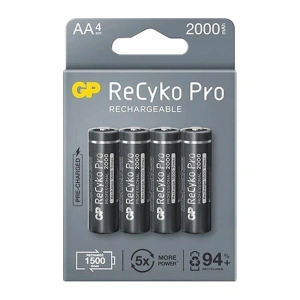 GP ReCyko Pro GP210AAHCB-2EB4 2000 mAh Şarjlı AA Kalem Pil 4lü Paket