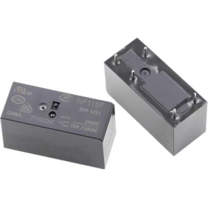 Hongfa HF115F/024-1ZS1 24V 12A Tek Kontak Röle