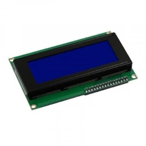 I2C Modüllü 20x4 Karakter LCD Ekran - Mavi