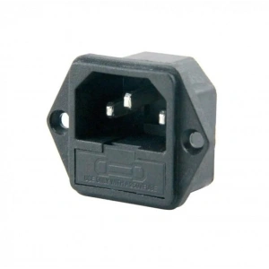 IC-213 Power Soket Erkek Fuseli Kulaklı