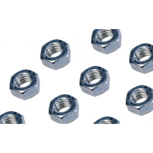 M3 Çelik Somun Beyaz - DIN934