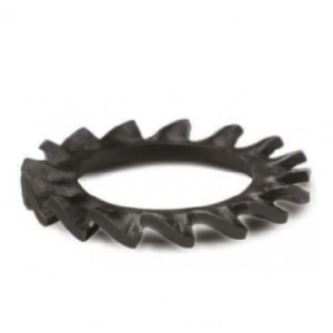 M4 Tırtıllı Pul DIN6798 Demir Siyah