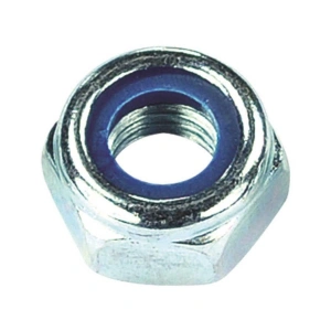 M5 Fiberli Somun Çelik Beyaz DIN985