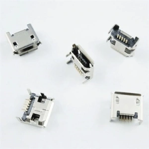 MICRO USB Dip B Tipi Dişi Konnektör