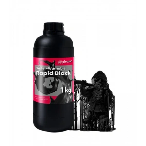 Phrozen Water Washable Suyla Yıkanabilir Reçine - Rapid Black (Siyah) - 1 kg