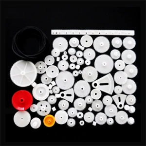 Plastik Dişli Seti DIY (80 Parça)