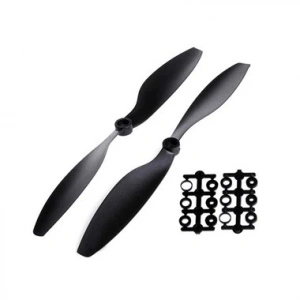 Plastik Pervane Seti - Siyah - 25.4cm